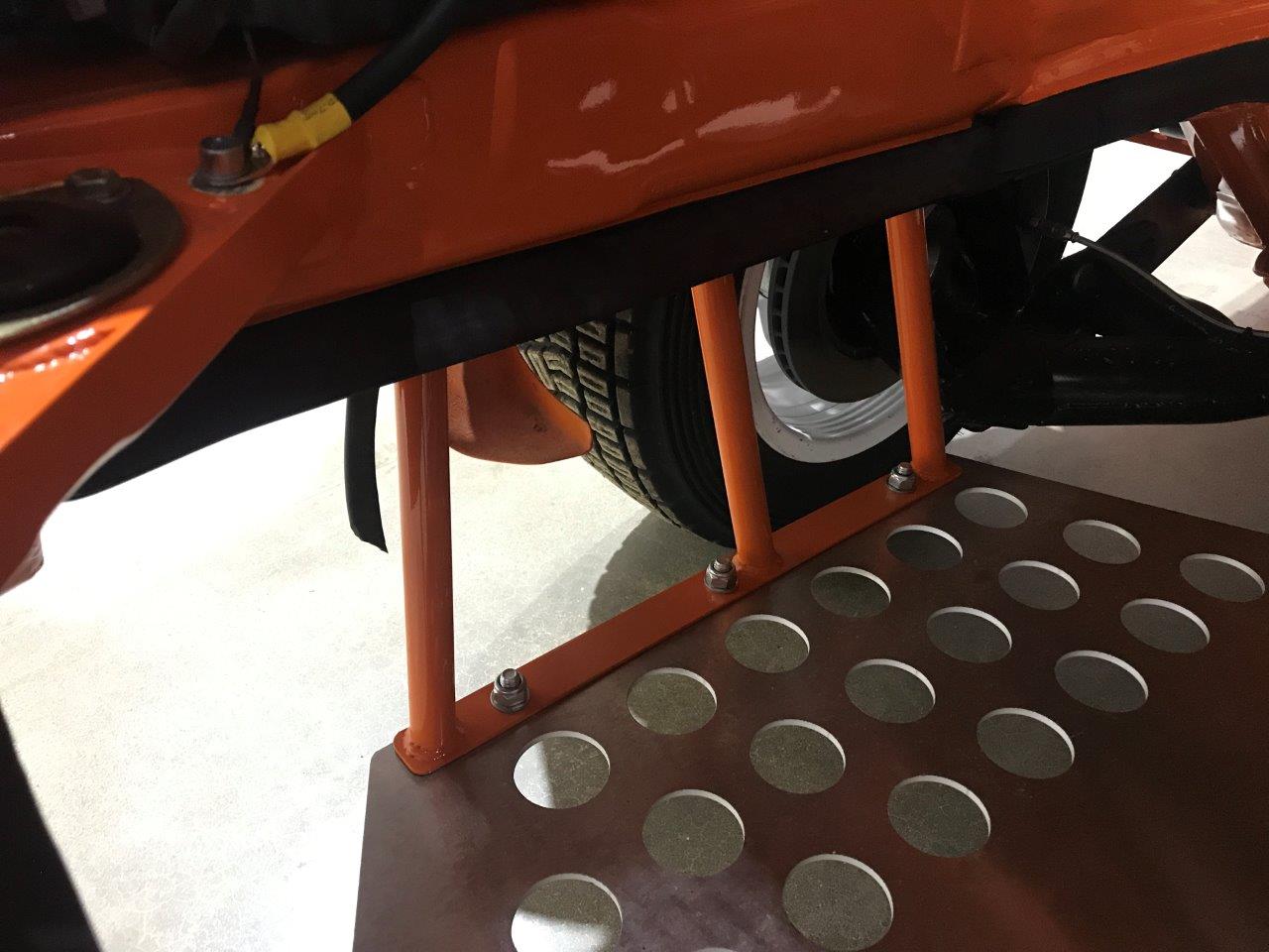 Rear sump guard