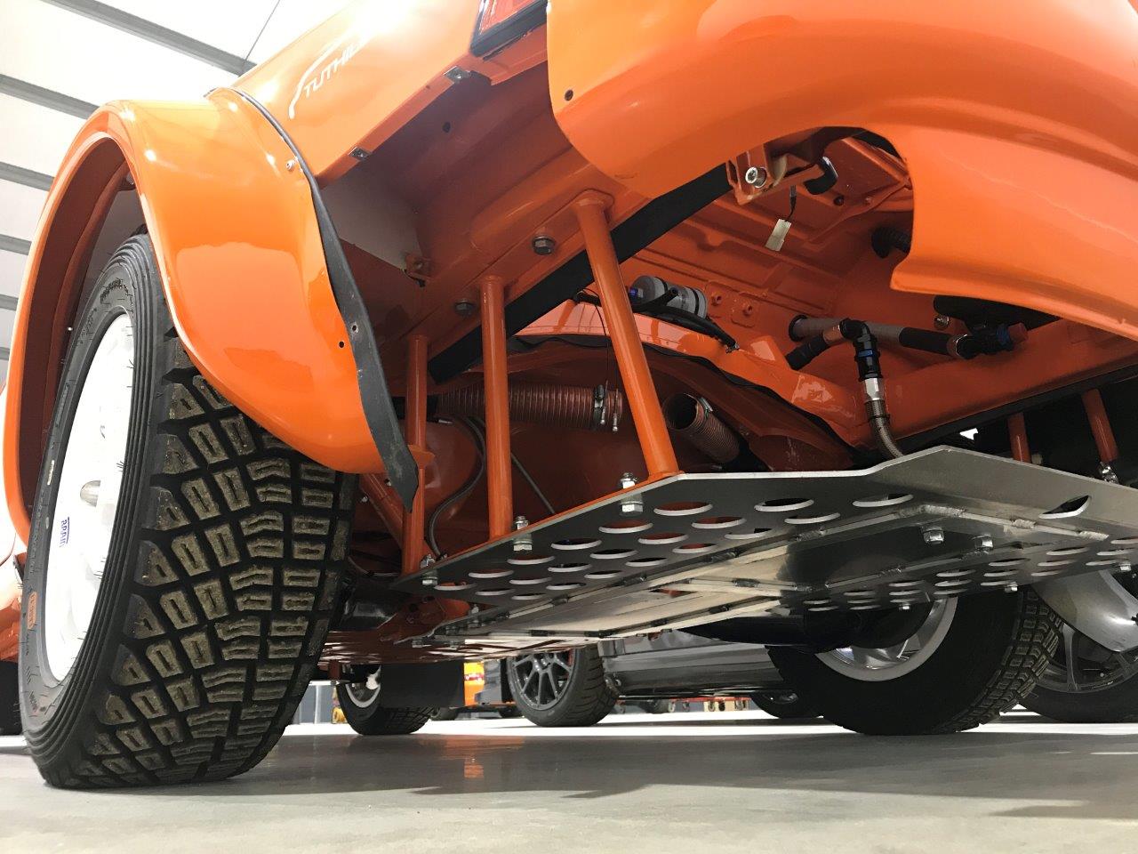 Rear sump guard