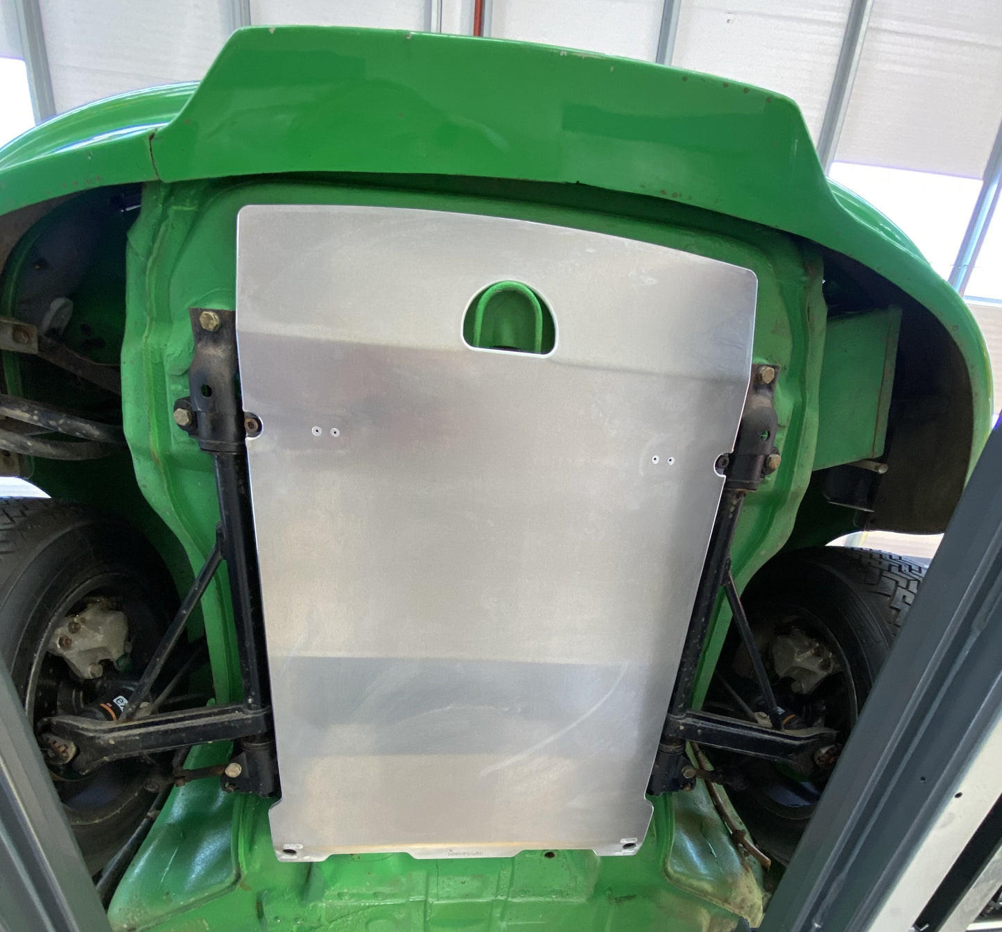 Front skid plate