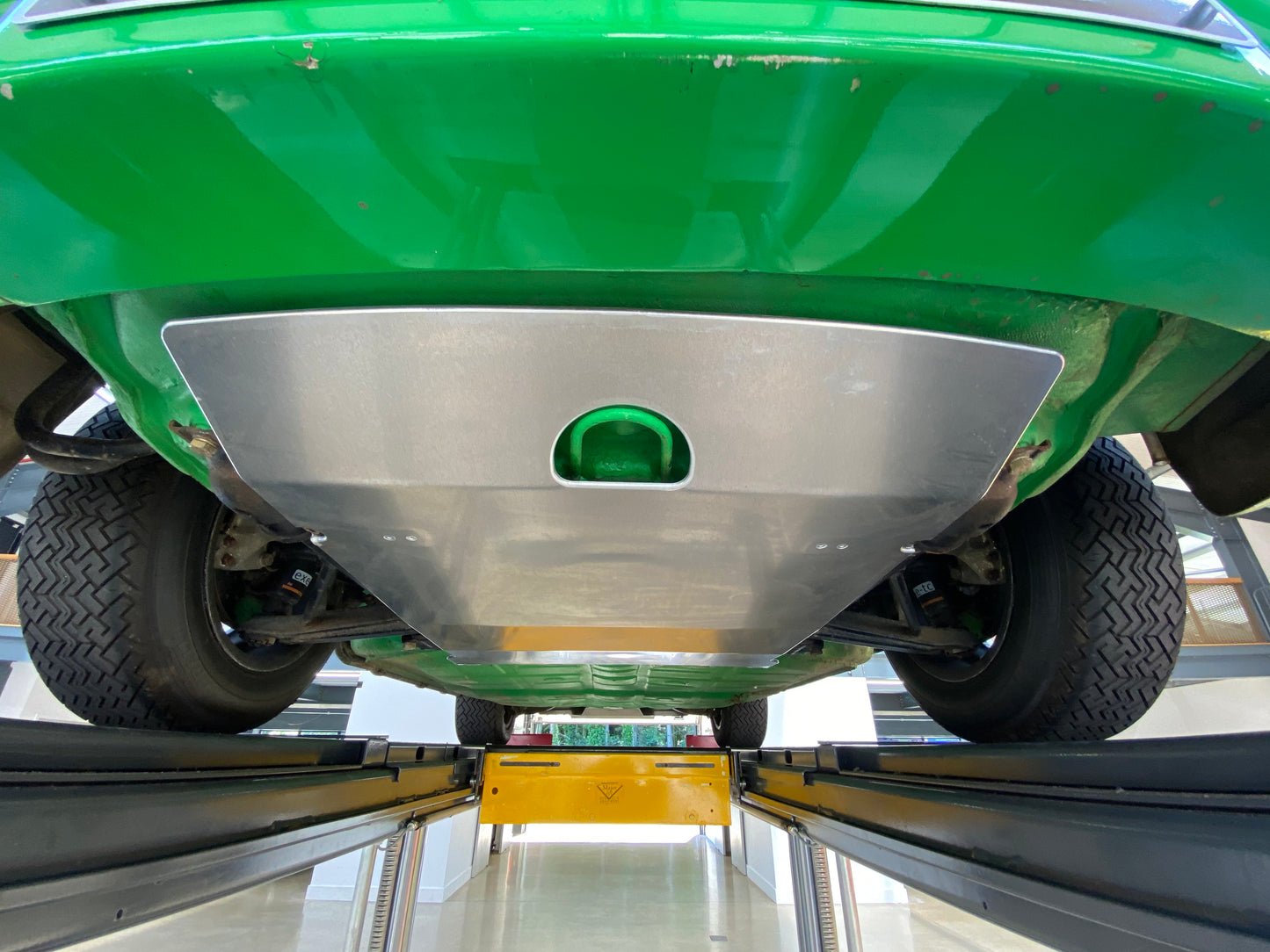 Front skid plate