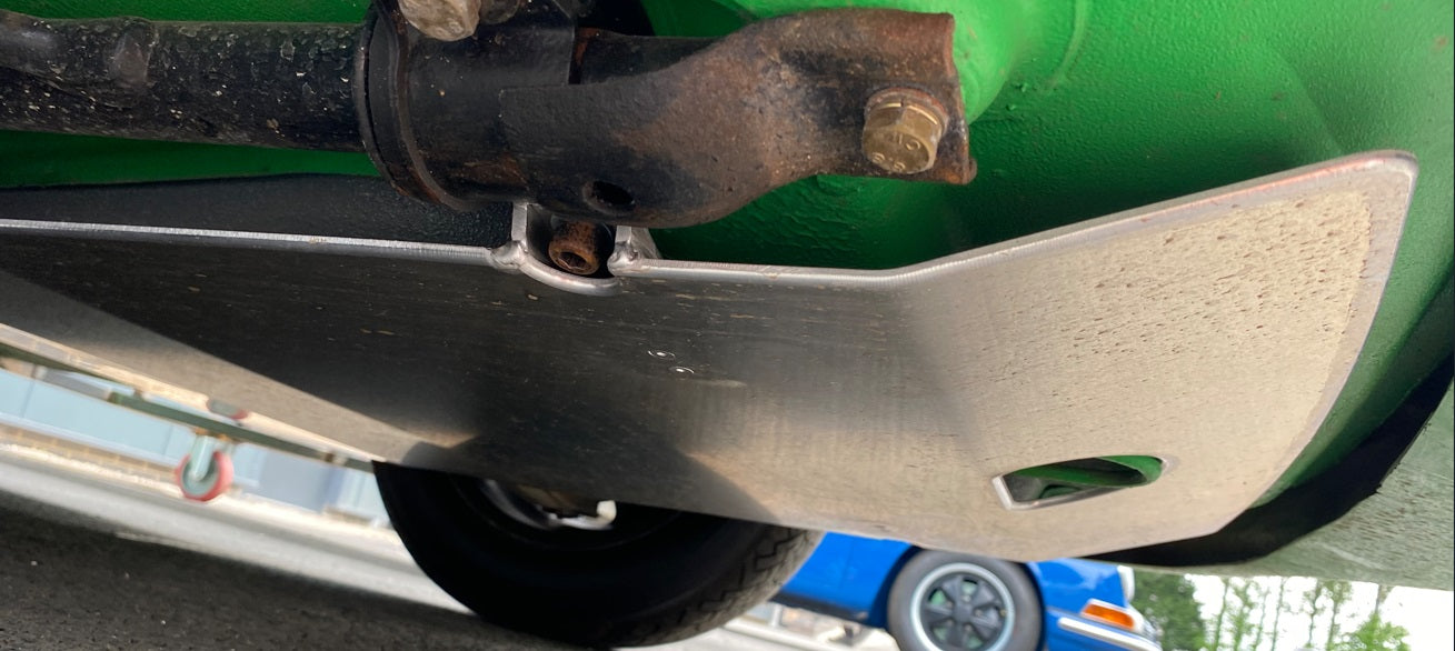 Front skid plate