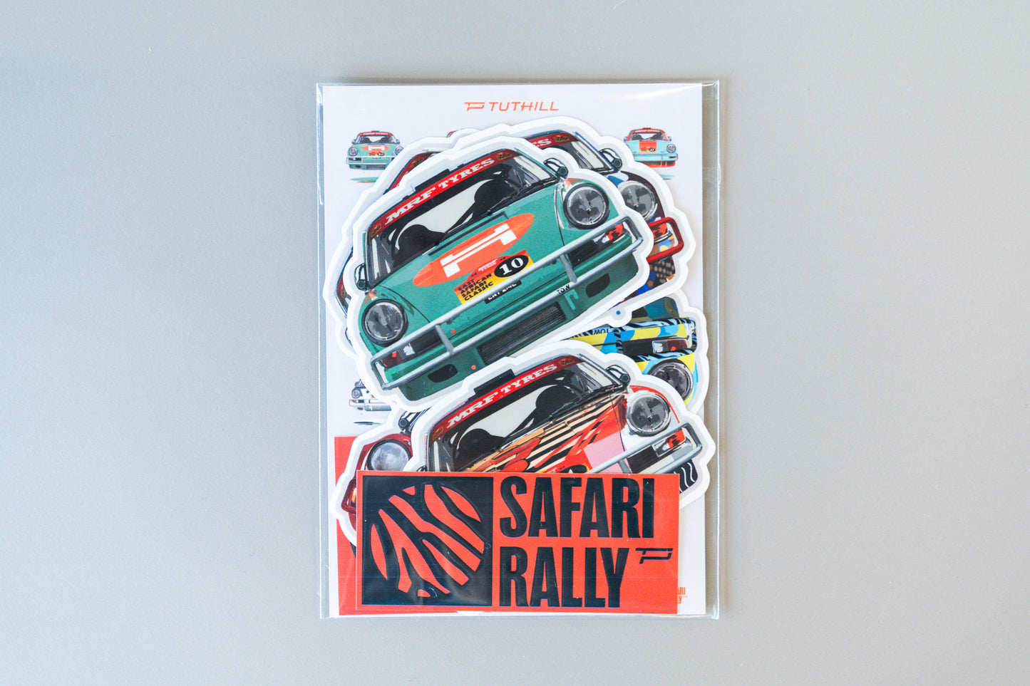 Safari Rally car sticker pack