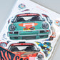 Safari Rally car sticker pack