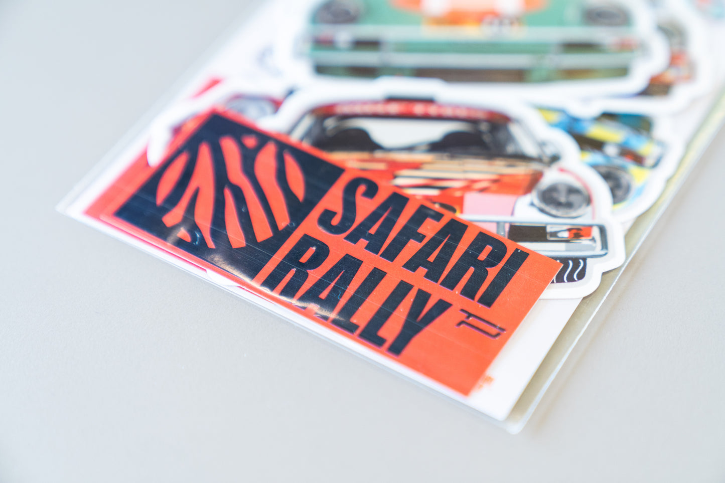 Safari Rally car sticker pack
